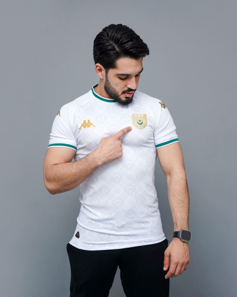 maillot 3e espérance 2024 blanc vert players edition