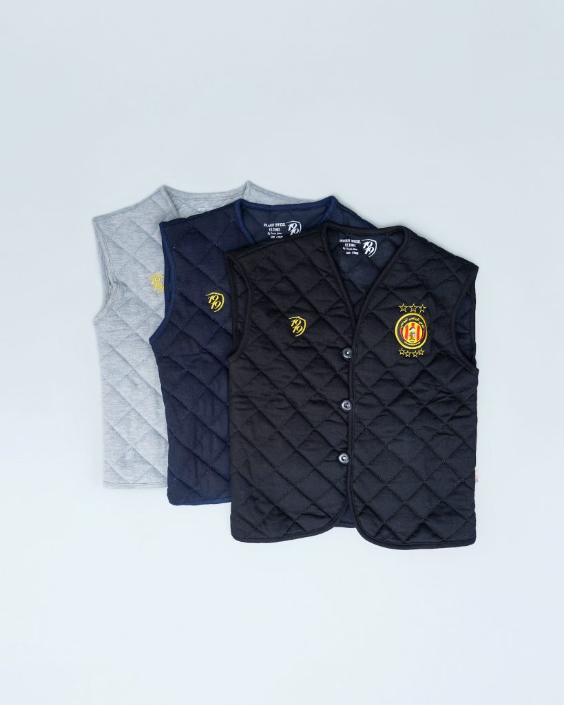 Gilet matelassé Espérance Champions League 2024 noir sans manches