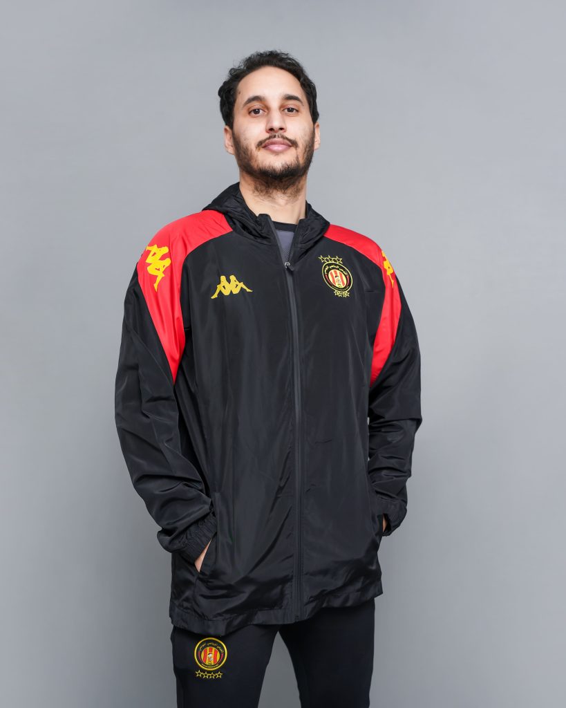 Coupe-vent Espérance Officiel manches couleur noir