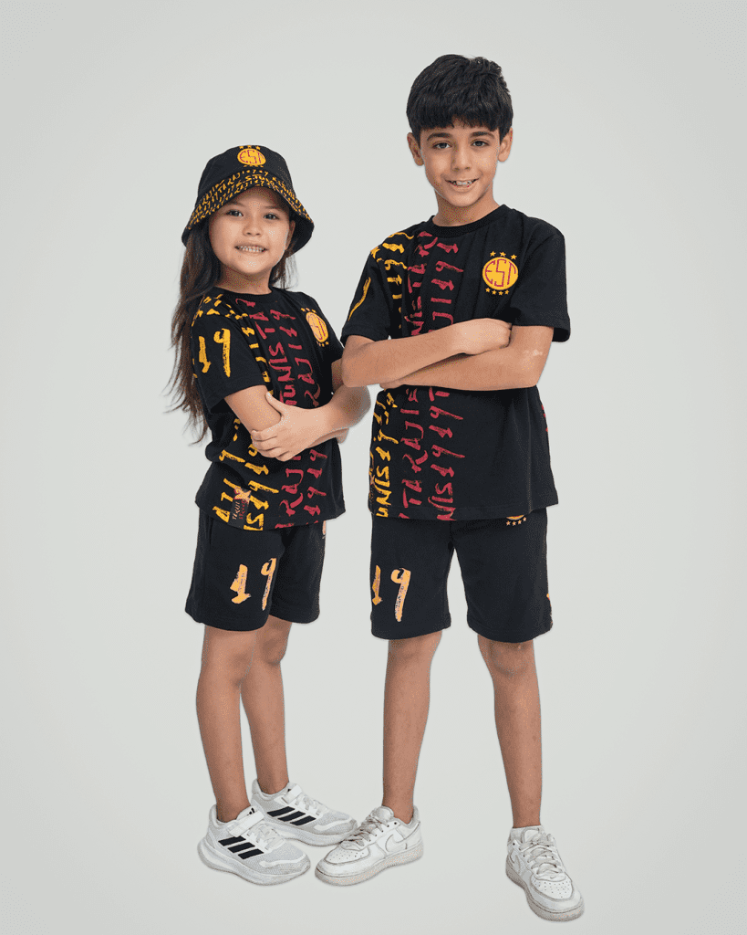 T-shirt streetwear enfant Espérance 2025 demi-oversize